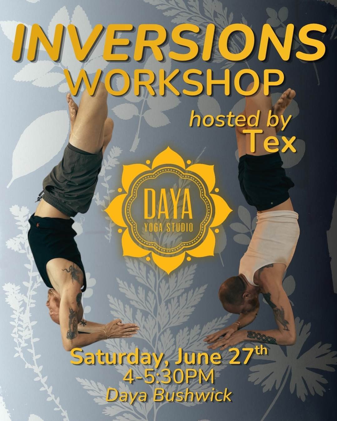 Inversions Workshop 