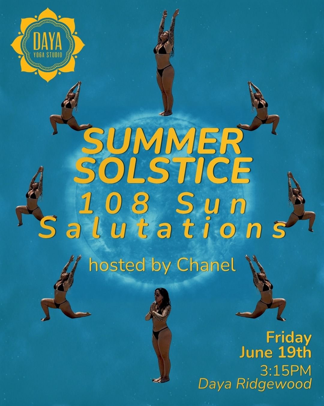 ☀️ 108 Sun Salutations for the Summer Solstice ☀️