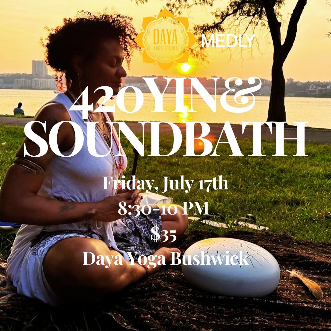 420 Yin &amp; Sound Bath with Maria Lara and Denisia Days