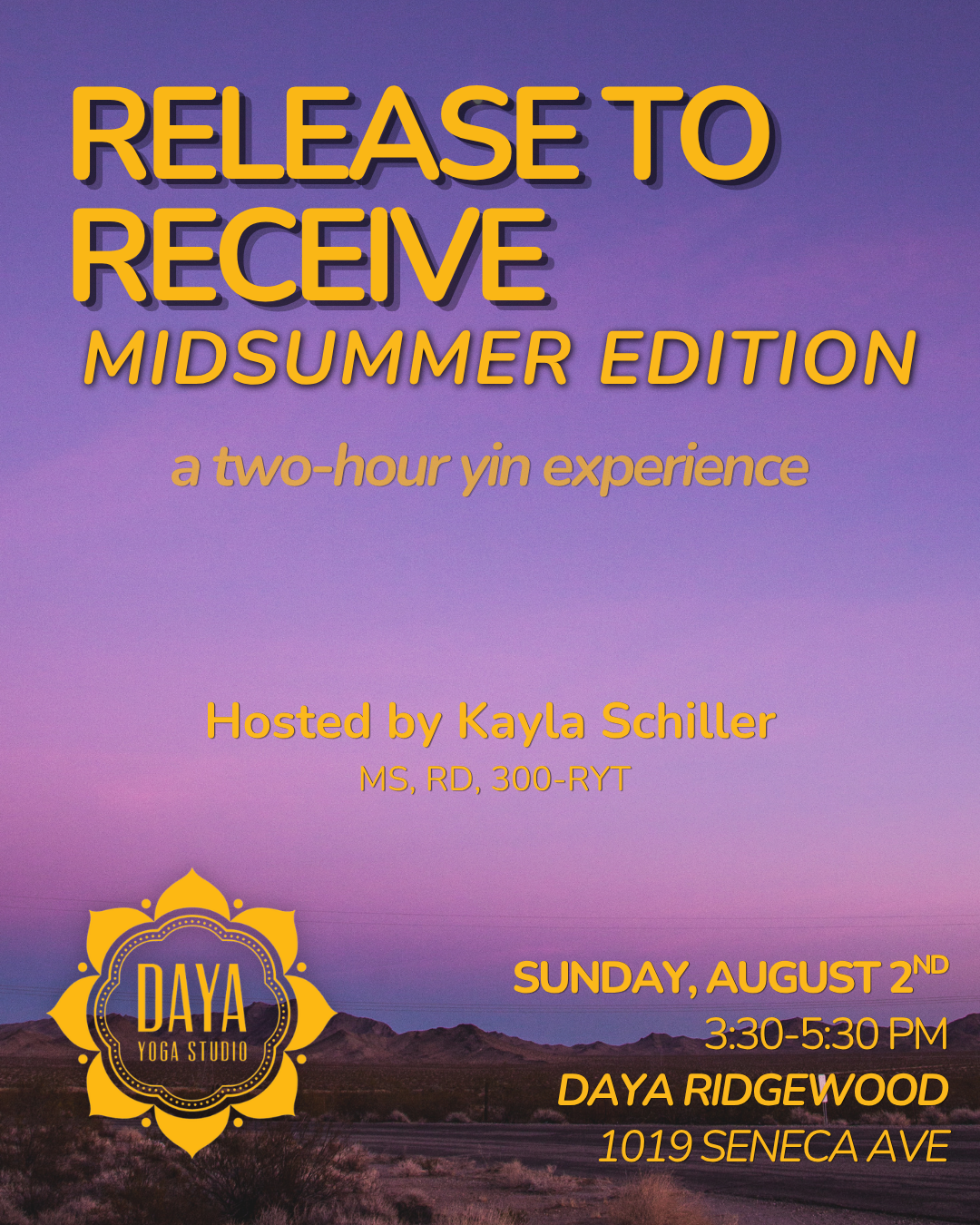 Release to Receive: Midsummer Edition