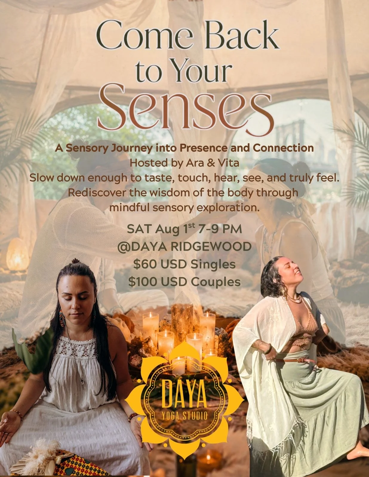 Come Back to Your Senses: A Sensory Journey Into Presence and Connection
