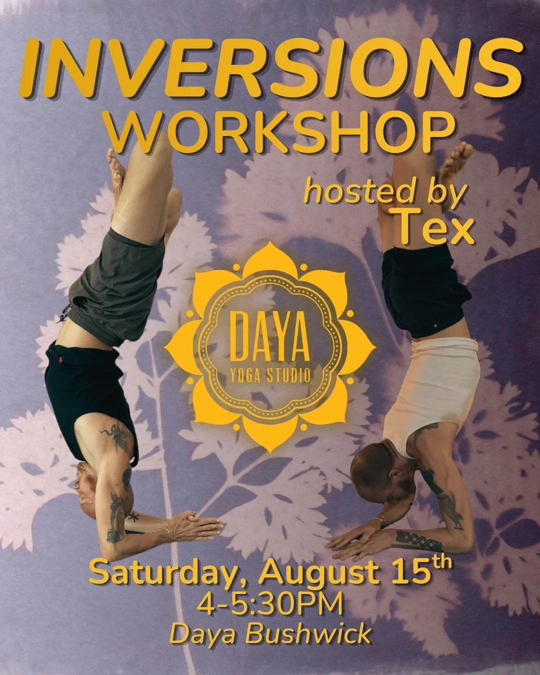 Inversions Workshop