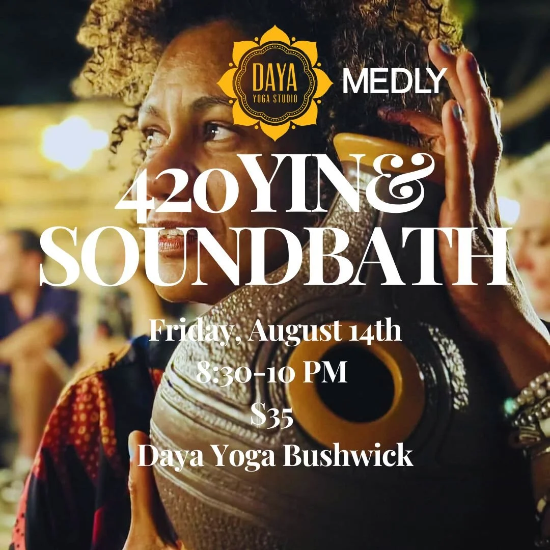 420 Yin &amp; Sound Bath with Maria Lara and Denisia Days 