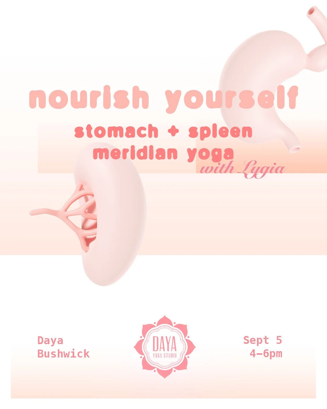 Nourish Yourself: Stomach + Spleen Meridian Yoga with Lygia