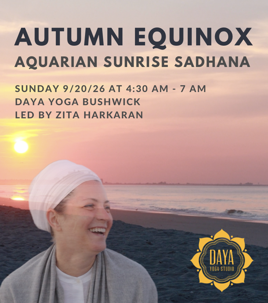 Autumn Equinox Sunrise Meditation