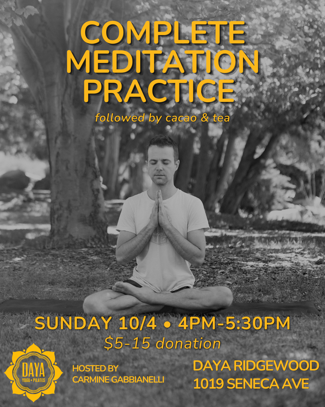 Complete Meditation Practice (with Cacao & Tea)