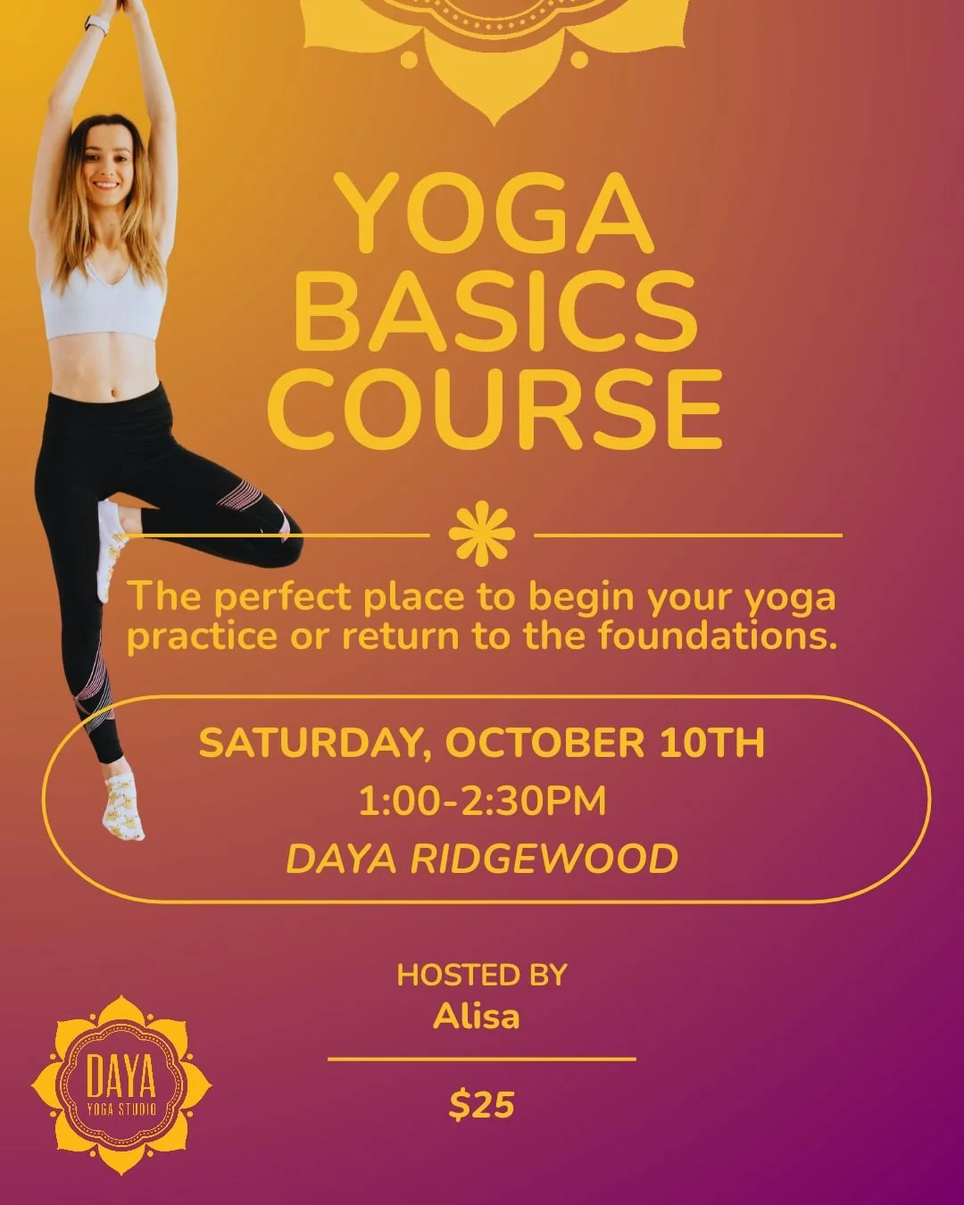 Yoga Basics Course with Alisa