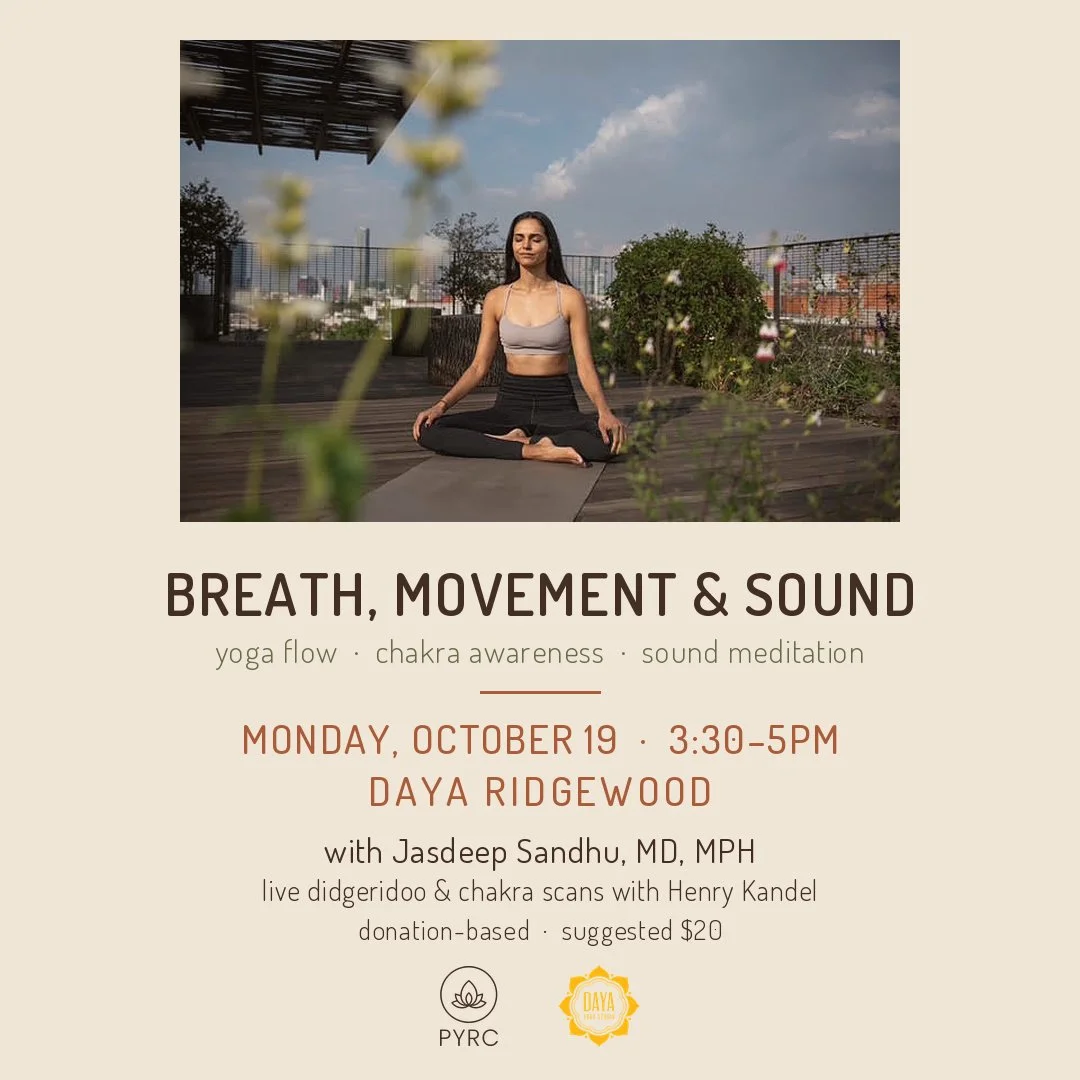 Breath, Movement & Sound with Jasdeep Sandhu, MD, MPH, and Henry Kandel