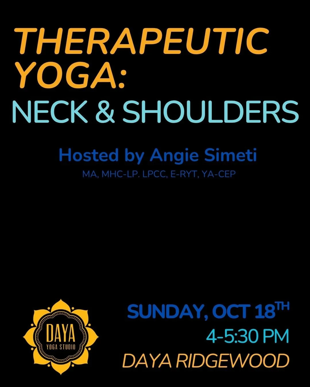 Therapeutic Yoga with Angie