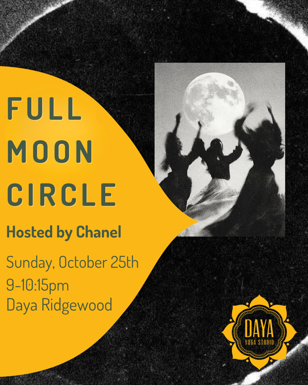 Full Moon Circle with Chanel