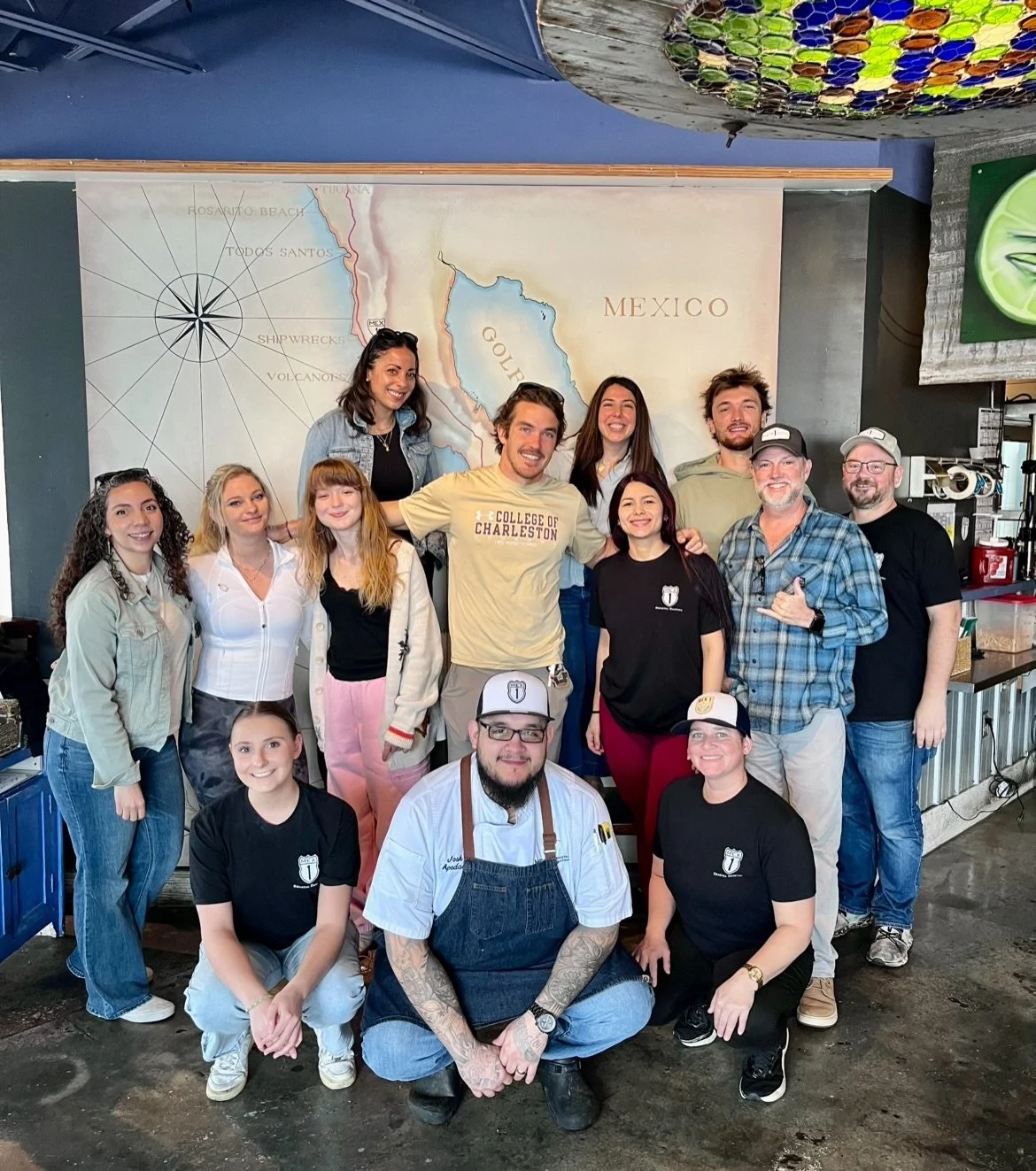 Honored to have been part of the @mex1coastalcantina Crew Mindfulness morning yesterday! It&rsquo;s not always easy to pause and give back to ourselves, but those moments matter. 

Luke from @questinrecovery helped us slow down and quiet our minds, e