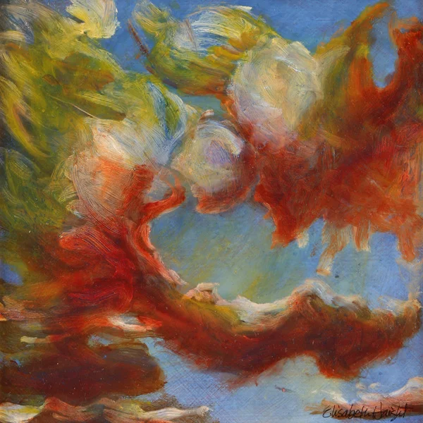Firmament VII, 9.5" x 9.5"