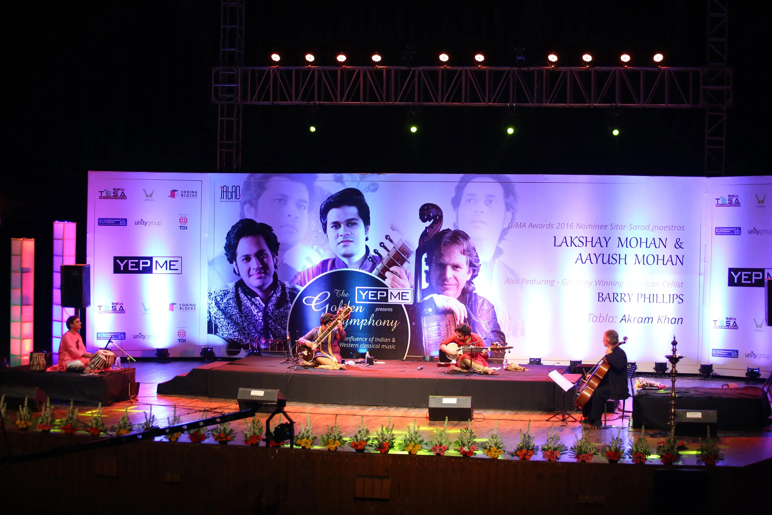 Lakshay & Aayush Mohan at the Sirifort Auditorium, New Delhi