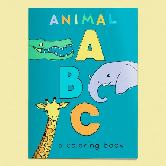 Animal ABC Coloring Book