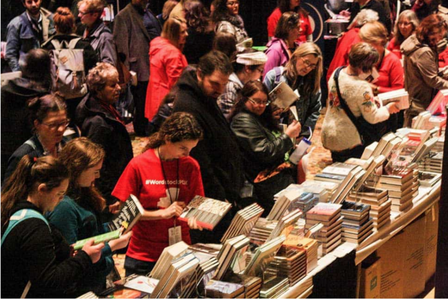 Figure 1.0 – Citizens at the Wordstock Festival in Portland Oregon (Wordstock, 2015).