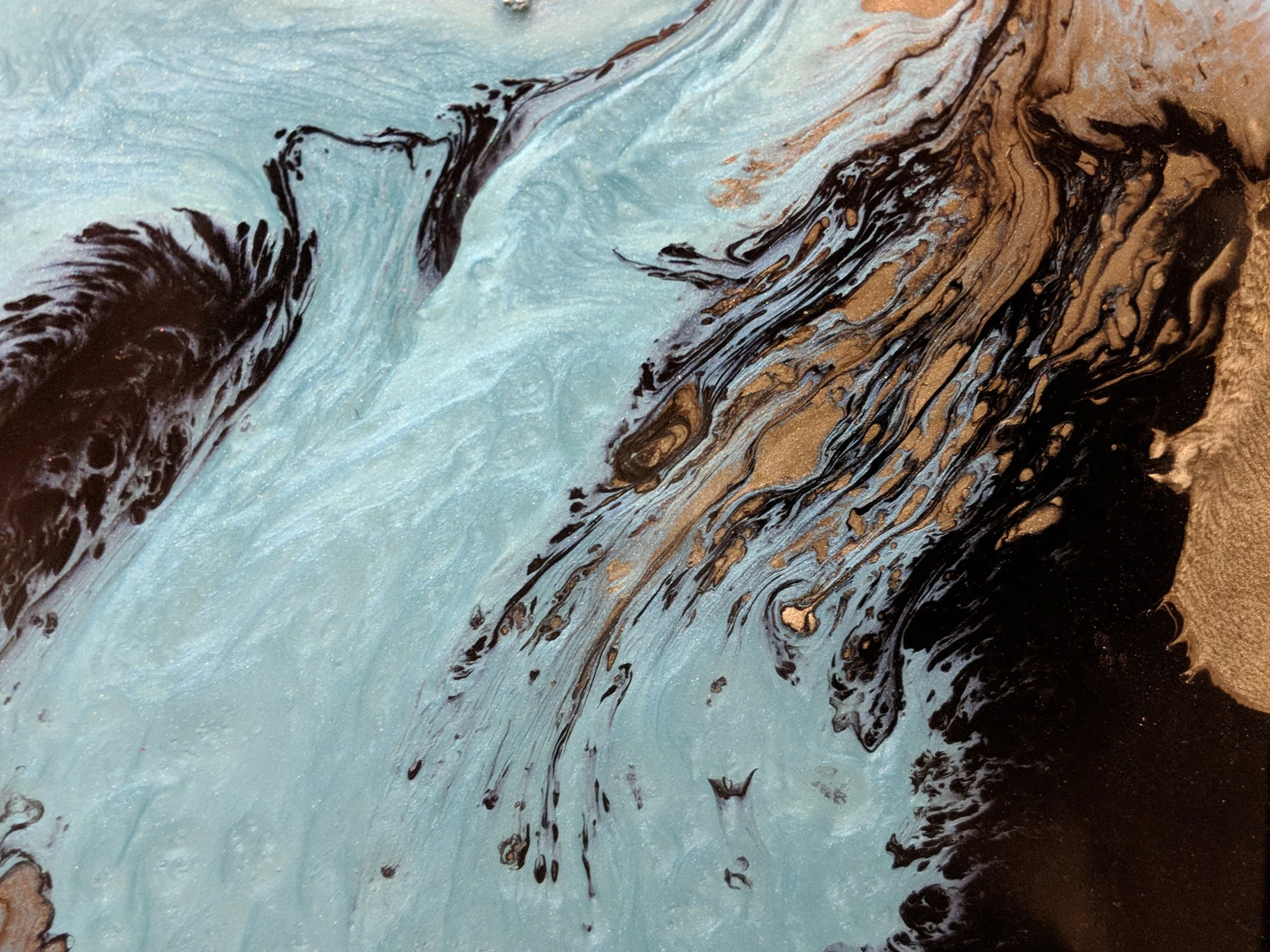 "War and Innocence" detail, Mixed Media