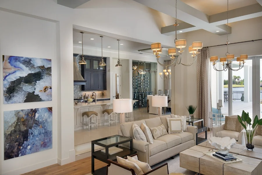 Living Room Architectural photograph