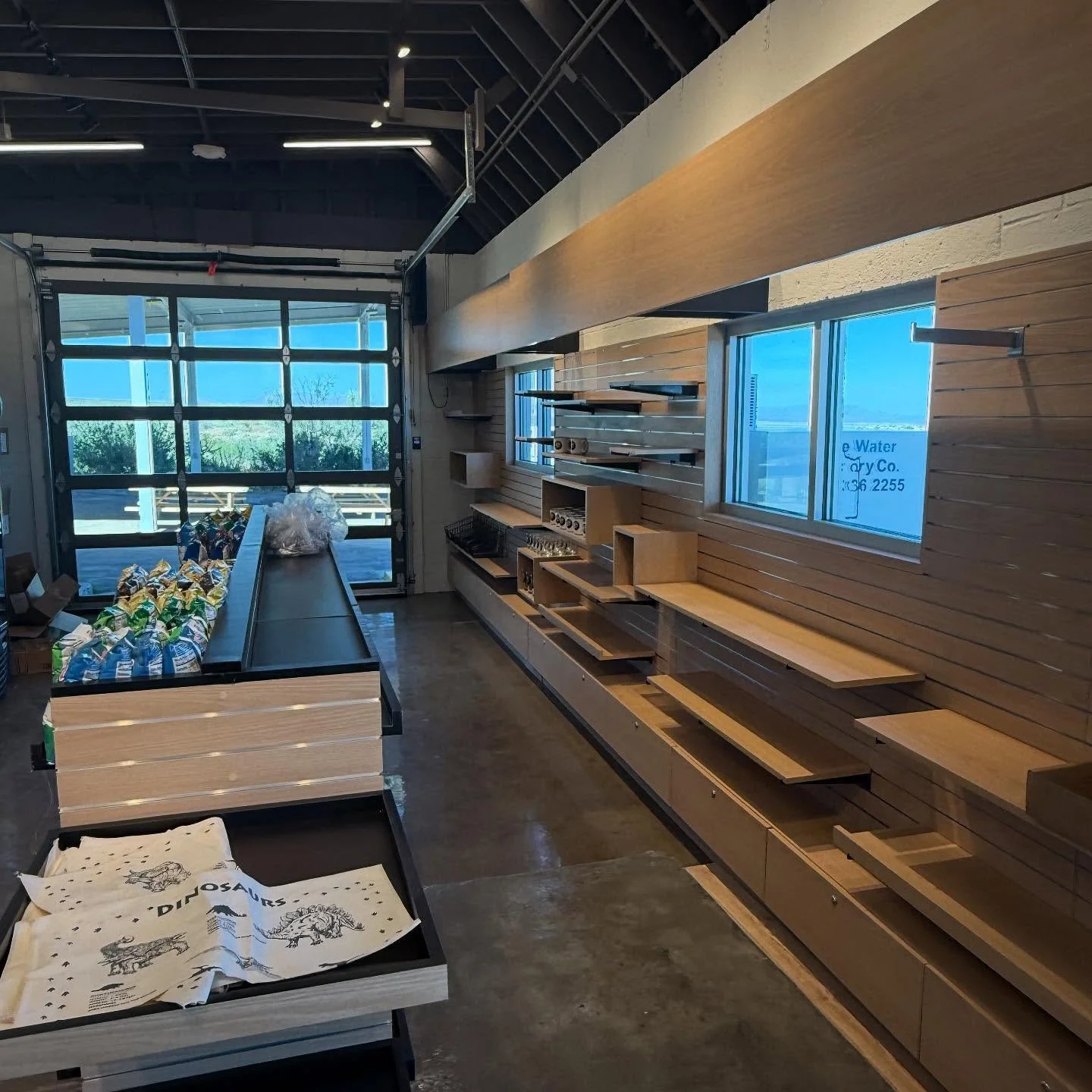 The renovation and upgrades to the historic Panther Junction service station in @bigbendnps is wrapping up and shelves are being stocked just in time for the busy season. Also, the projects in the Chisos Basin have been pushed a few months so lodging