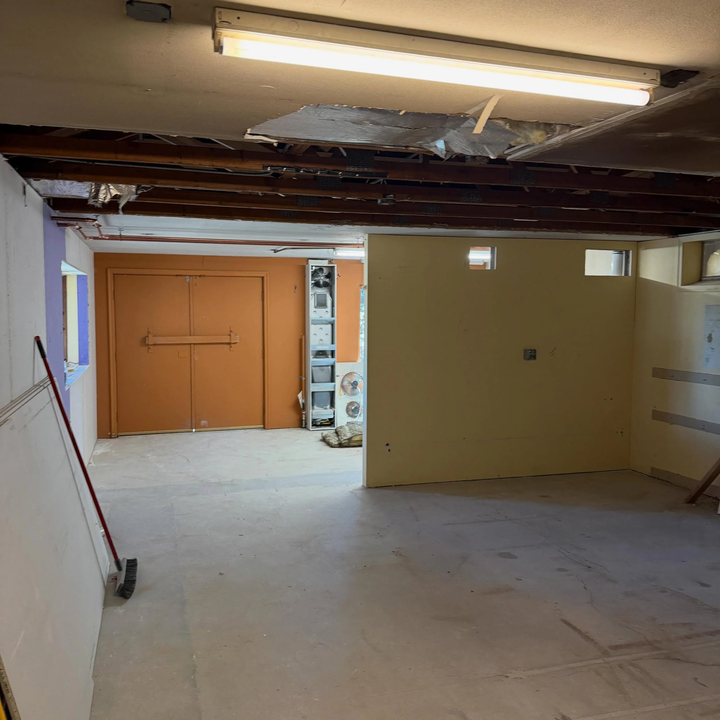 Did you know @savorybakehouse (and owners) are getting a new home in St. Paul in a non-official &ldquo;live/work&rdquo; building? Remodeling this pottery and tile shop has had its difficulties and last week we checked in on some found existing condit