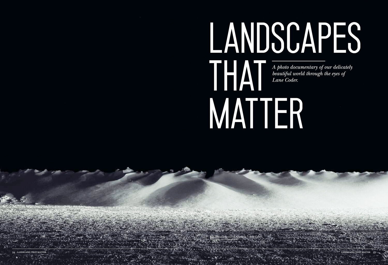 UNDERSCORE - "Landscapes That Matter"