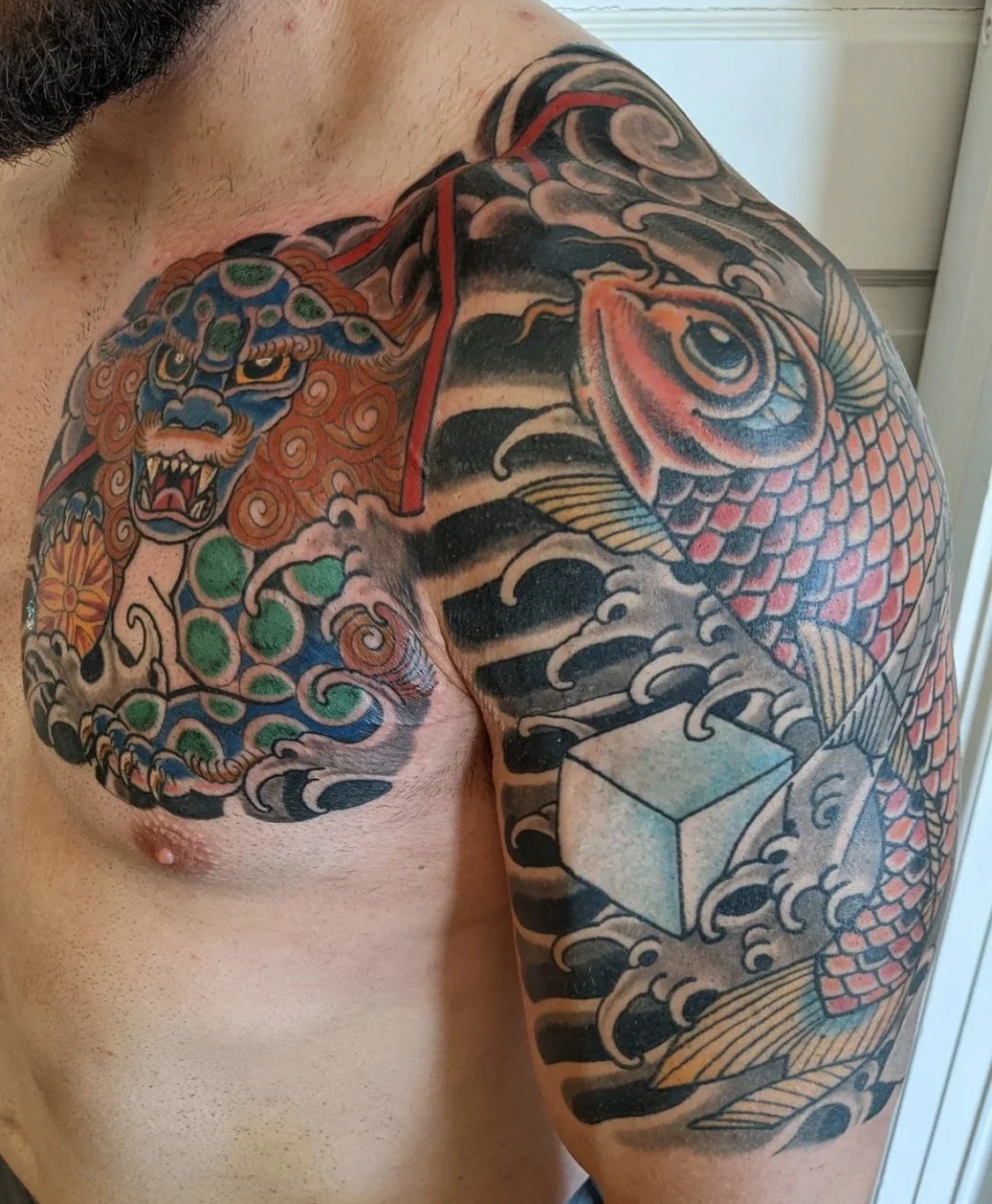 Japanese tattooing in Pittsburgh by Seth Moritz — Three Rivers Tattoo