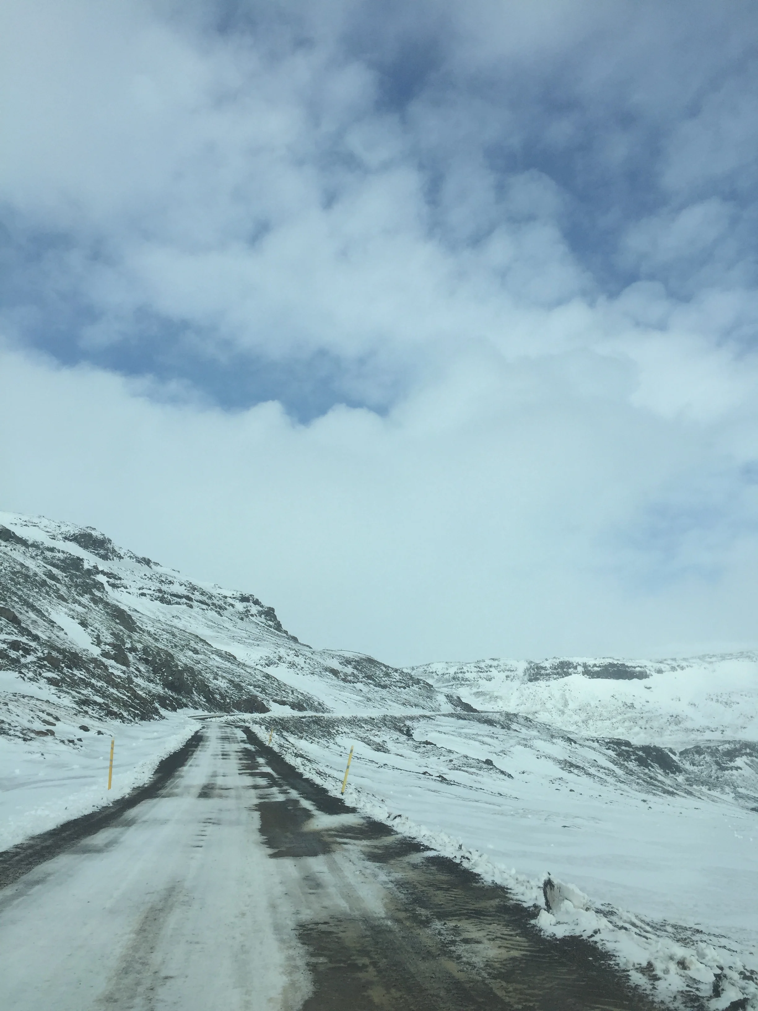 The extra-safe road up the mountain.