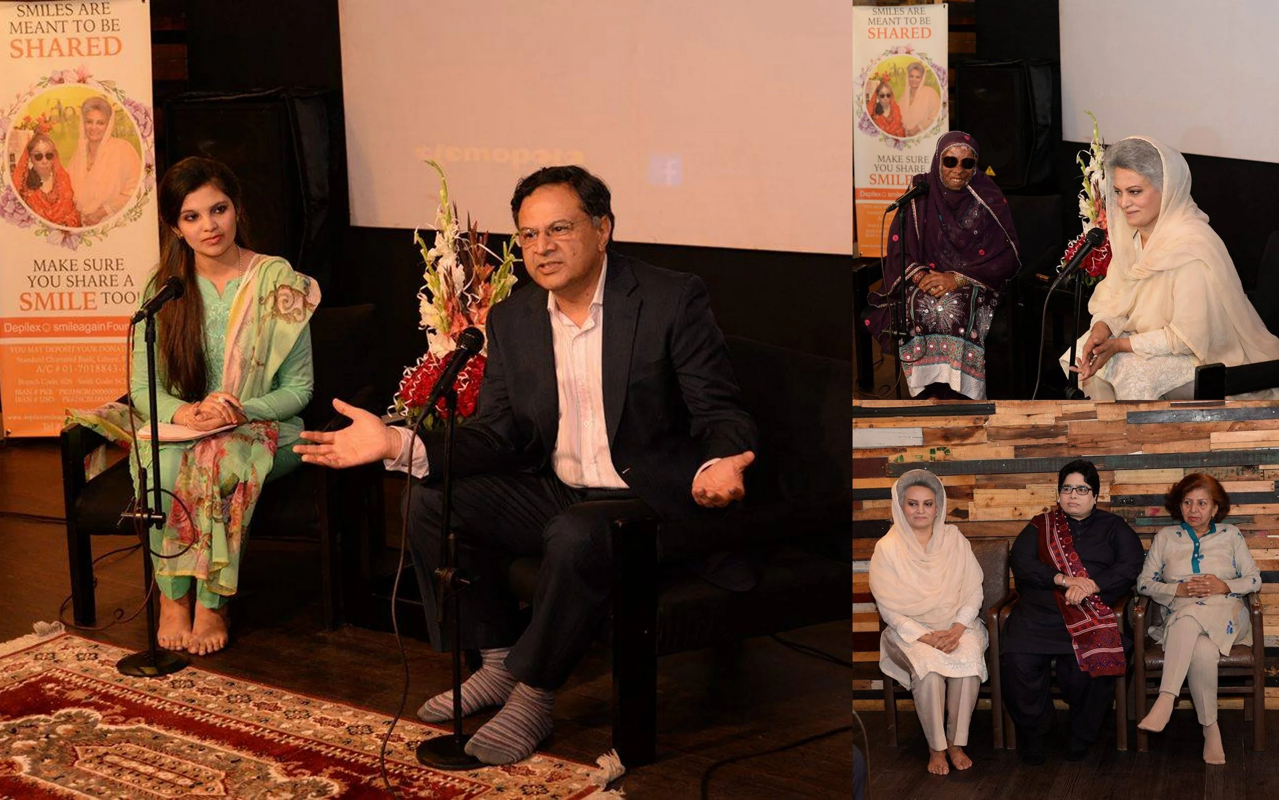 Speakers at the DSF " HUM INTERACTIVE SESSION LAHORE CHAPTER 2017 "