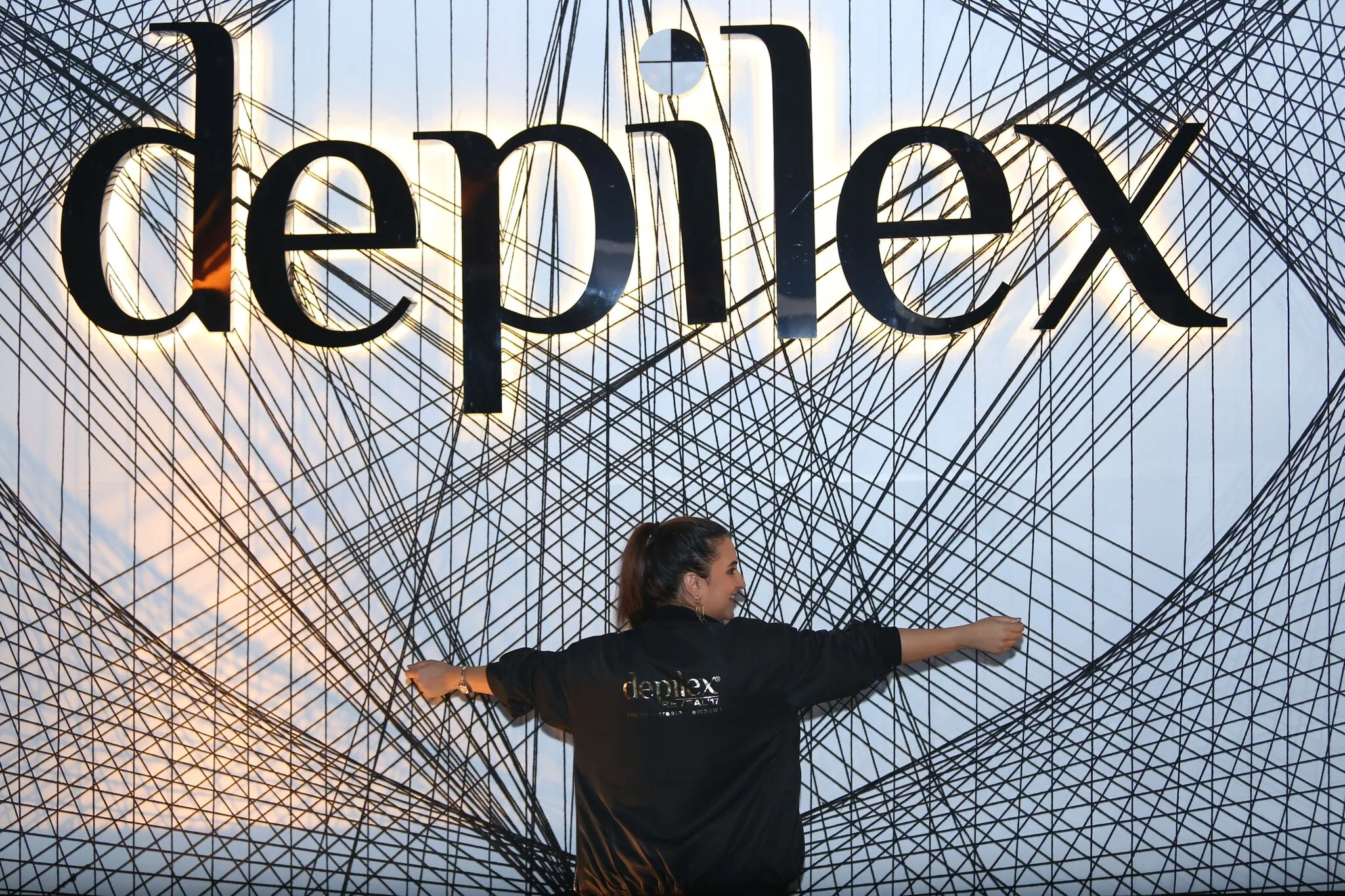 Redah Misbah at the lack Carpet of Depilex Reveal '17