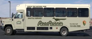 JTNP RoadRunner Shuttle Bus - shared by Rent29.com