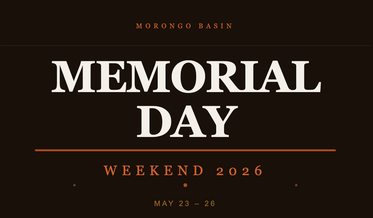 Memorial Day Weekend 2026 • May 23-26 • Morongo Basin &amp; Beyond