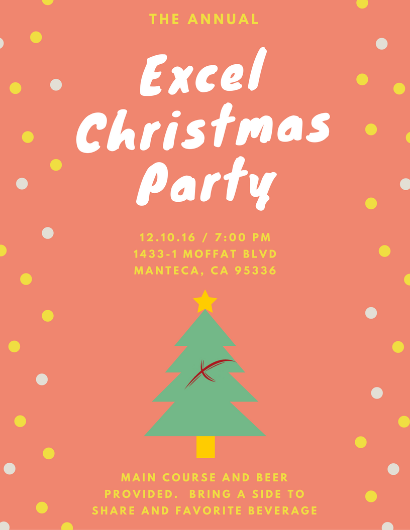Excel Christmas Party