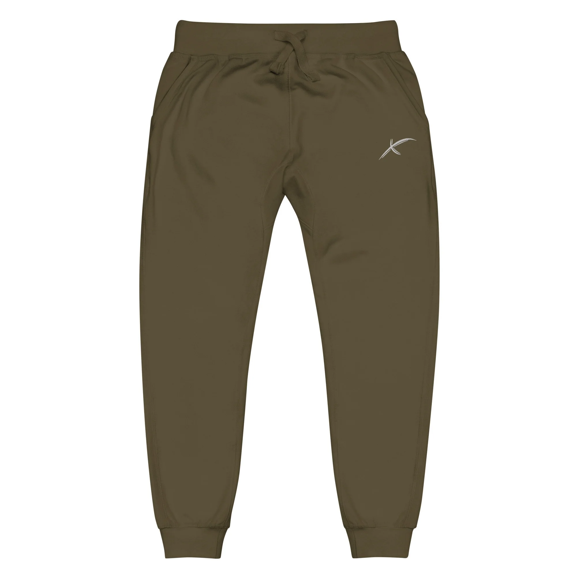 unisex-fleece-sweatpants-military-green-front-67ccf48e7c0a8.jpg