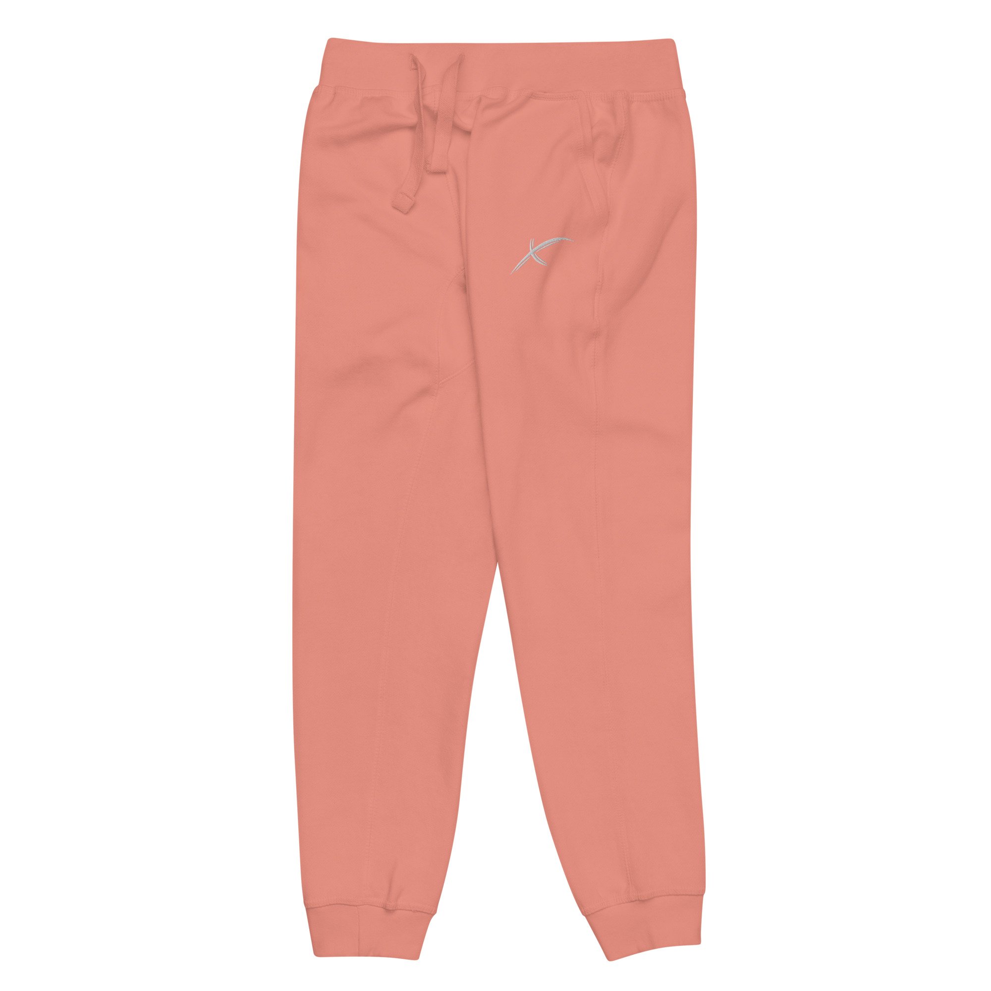 unisex-fleece-sweatpants-dusty-rose-front-left-67ccf48e7c622.jpg