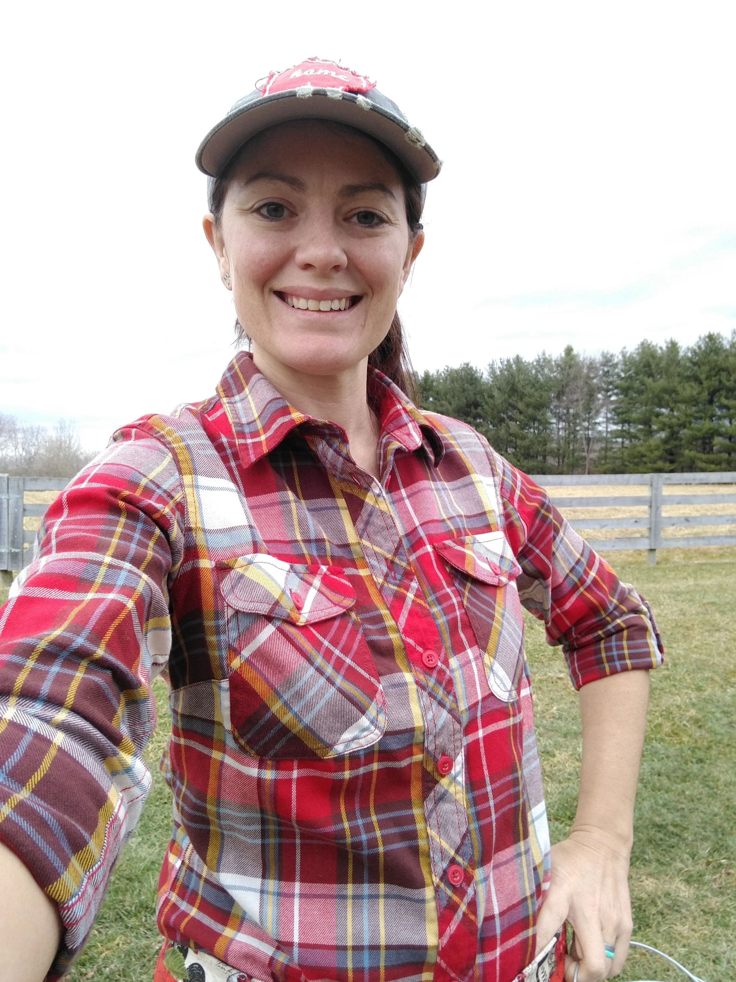 She also doesn't really consider herself a farmer because she doesn't feed America. She's just trying to feed a family and enjoy the company of farm animals. This place requires real farm work though, so in that sense it's a farm.
