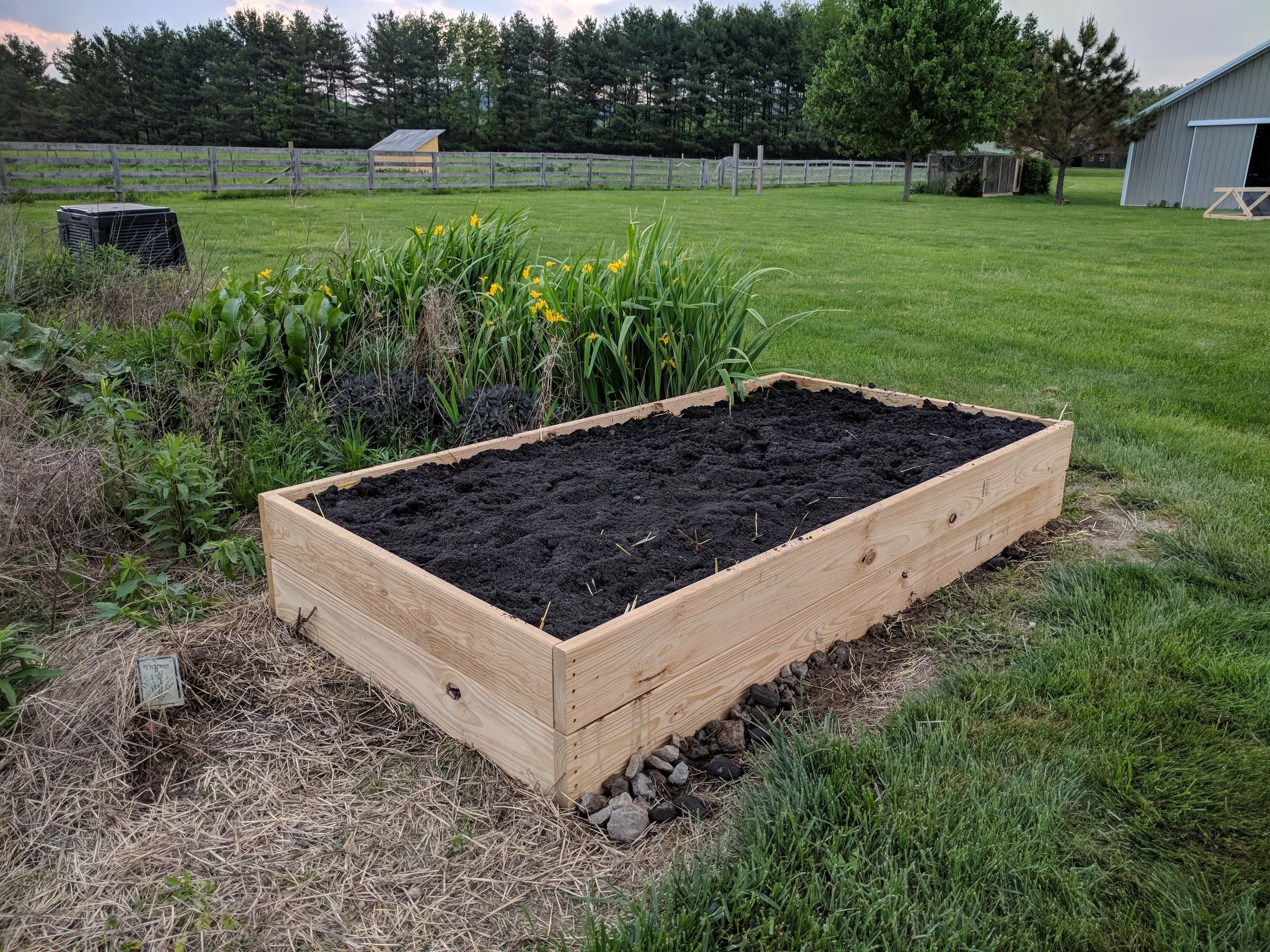 My Mother's Day garden bed.