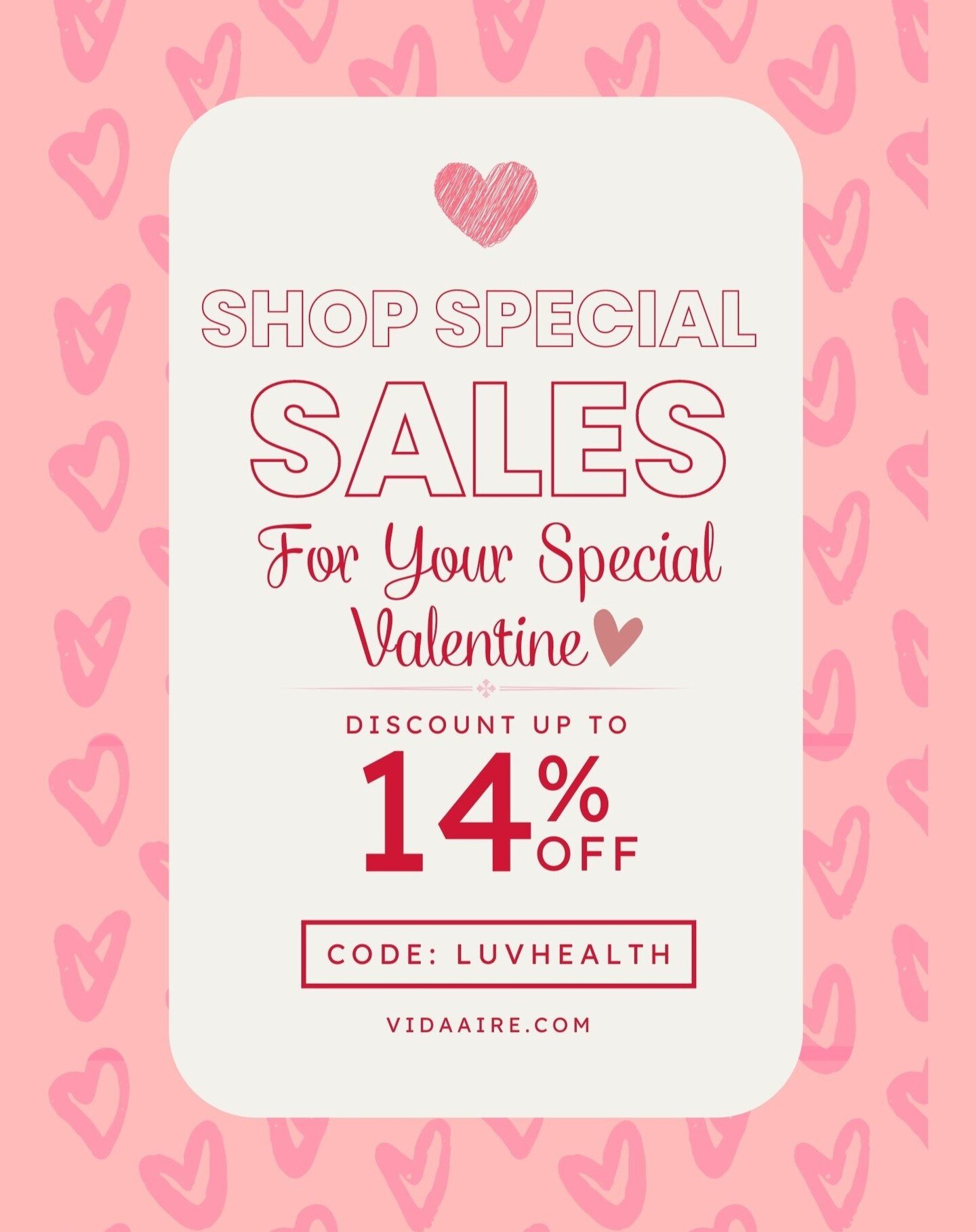 ❤️ Happy Valentines Day! Shop Special Sales for your special Valentine! 14% Off Code: LUVHEALTH ❤️