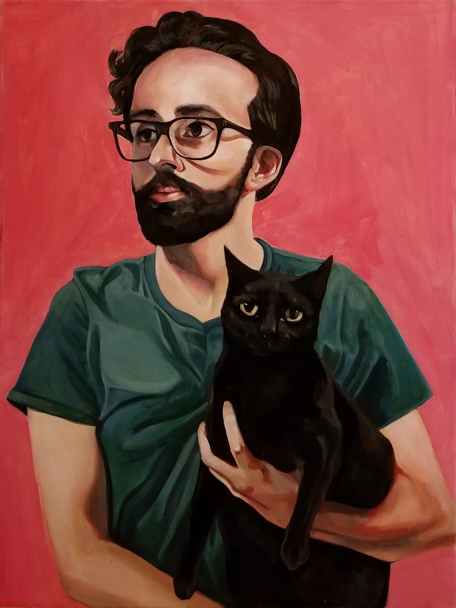 Zachary with Artemis