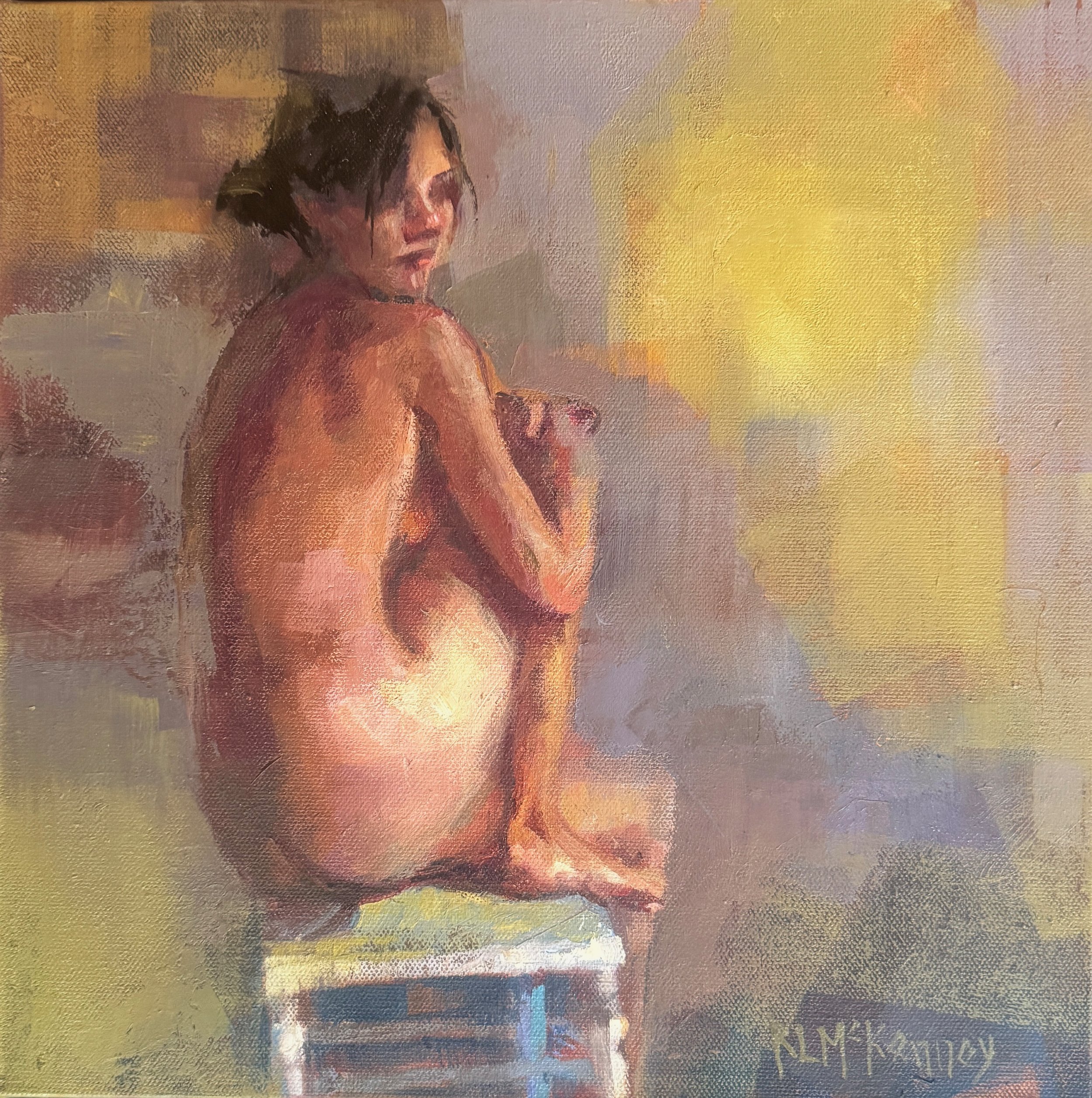 Nude with Chair