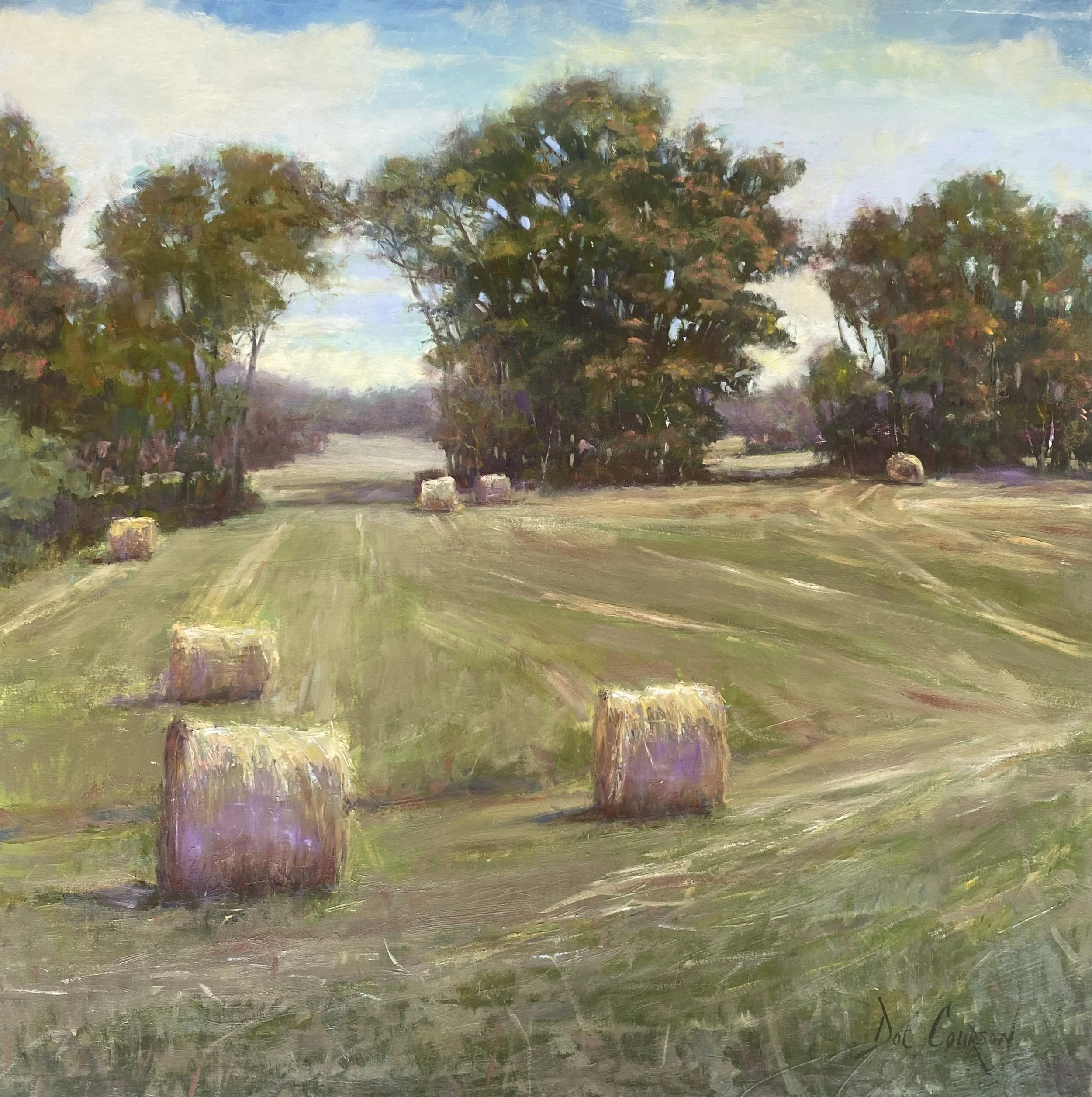 Rollong Hills Hay 36x36 $4400.jpg