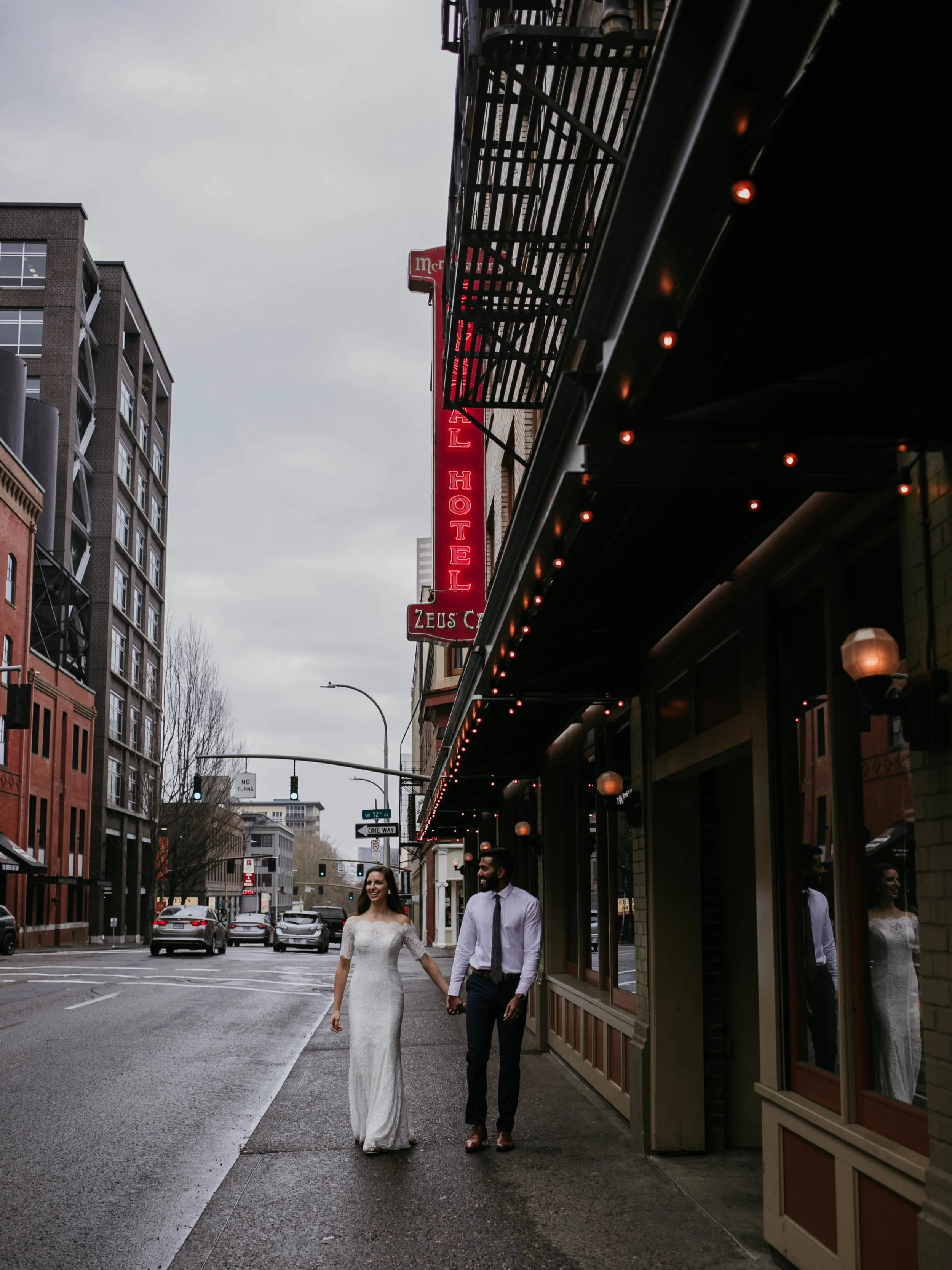 Courtney + Erik | Downtown Portland, Oregon Anniversary