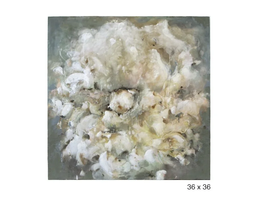 Floral Study, Ivory