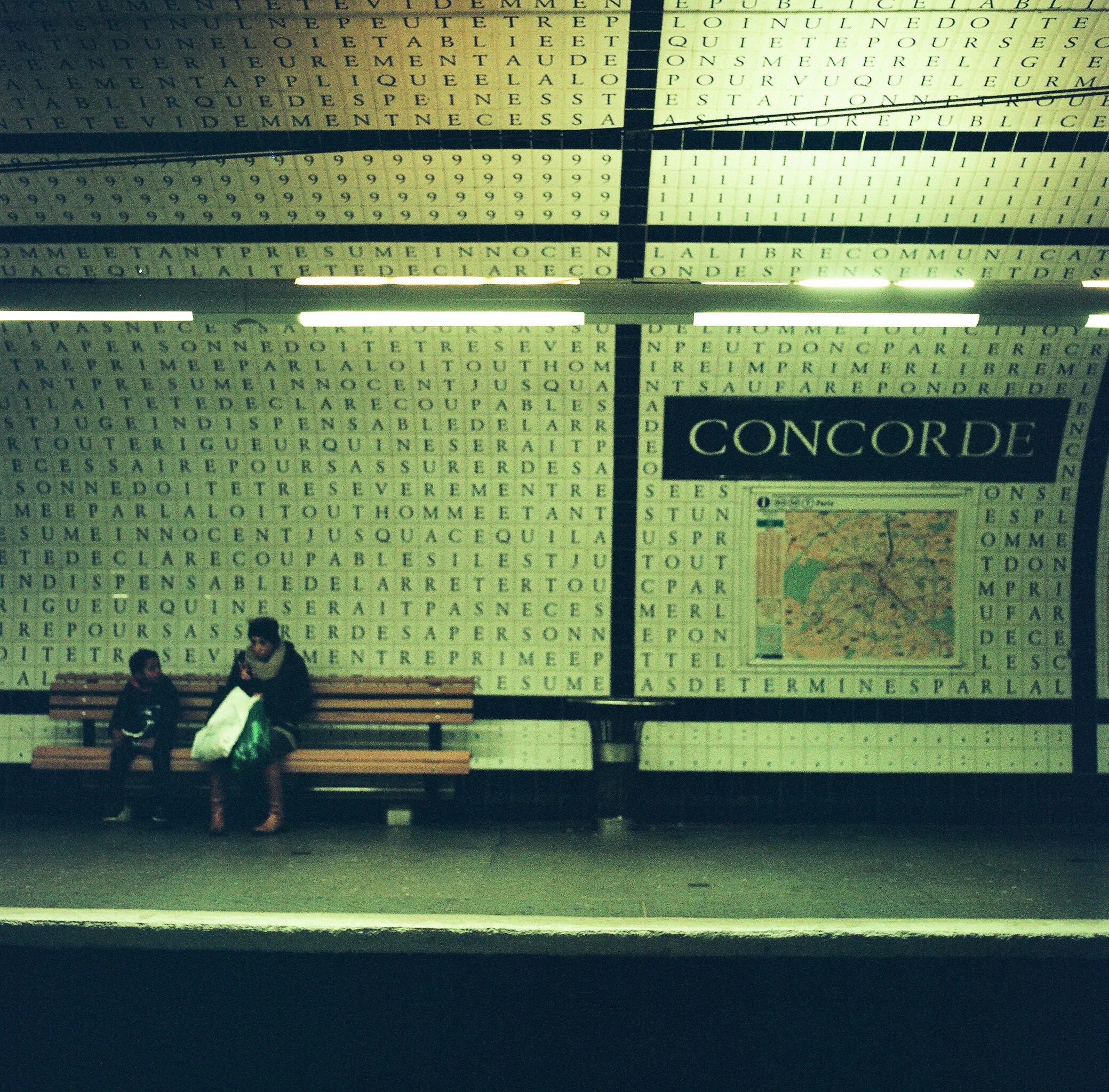 Concorde. Ligne 1.