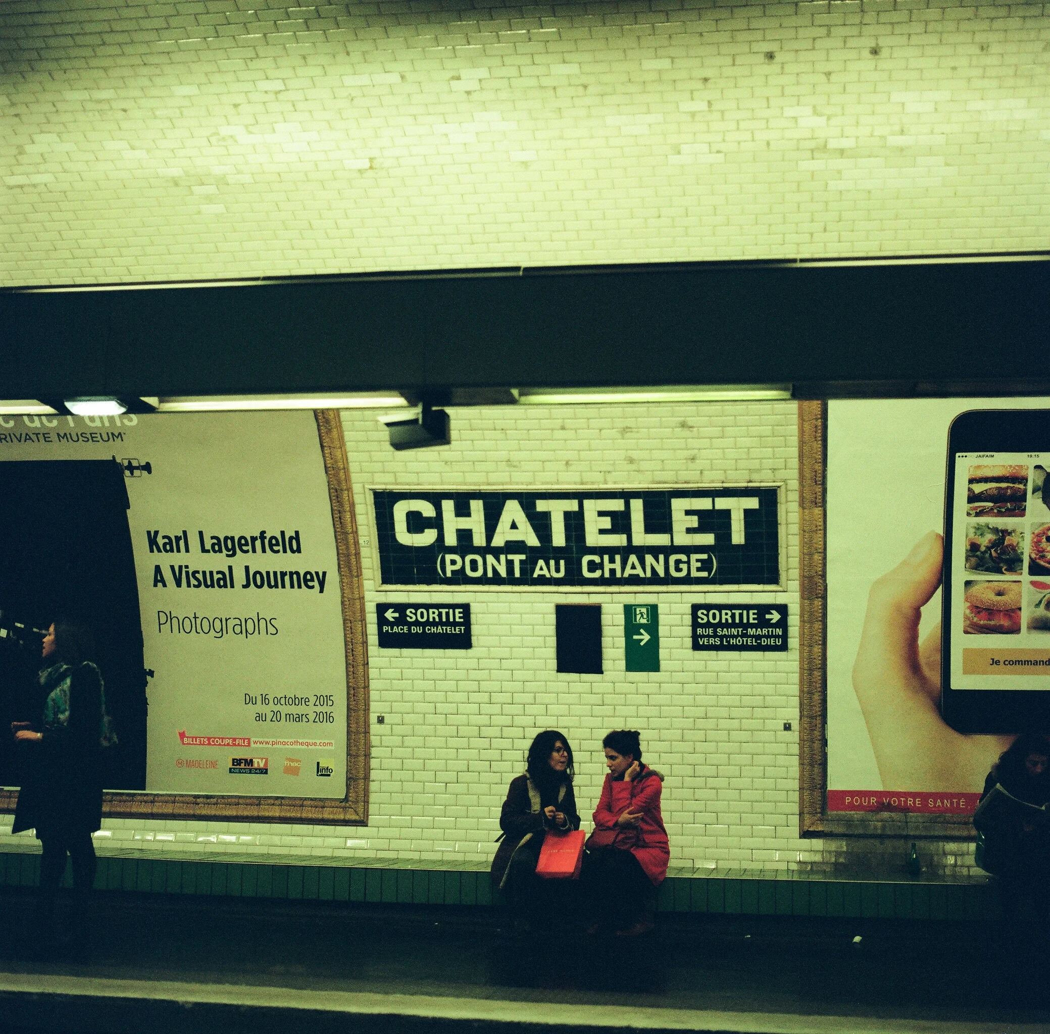 Châtelet. Ligne 7.