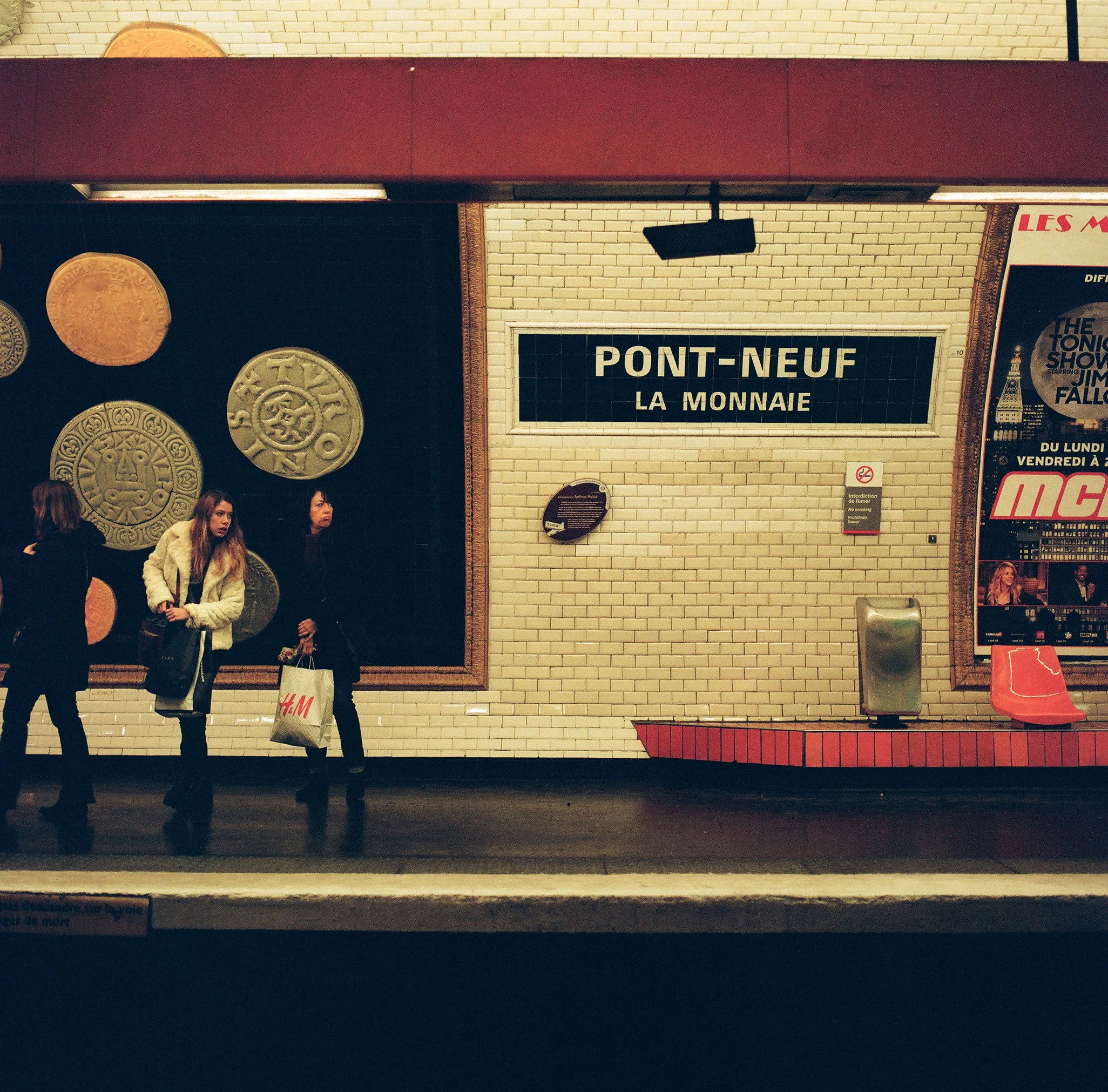 Pont-Neuf - La Monnaie. Ligne 7.