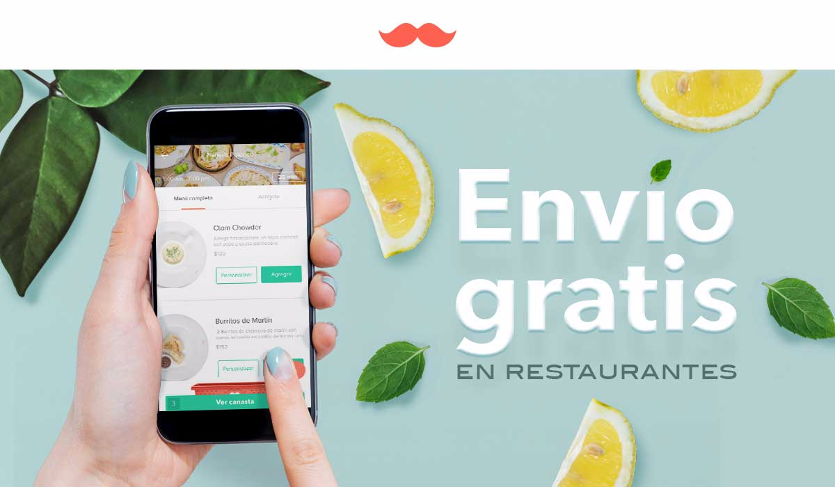 Envio gratis en la sección Restaurantes