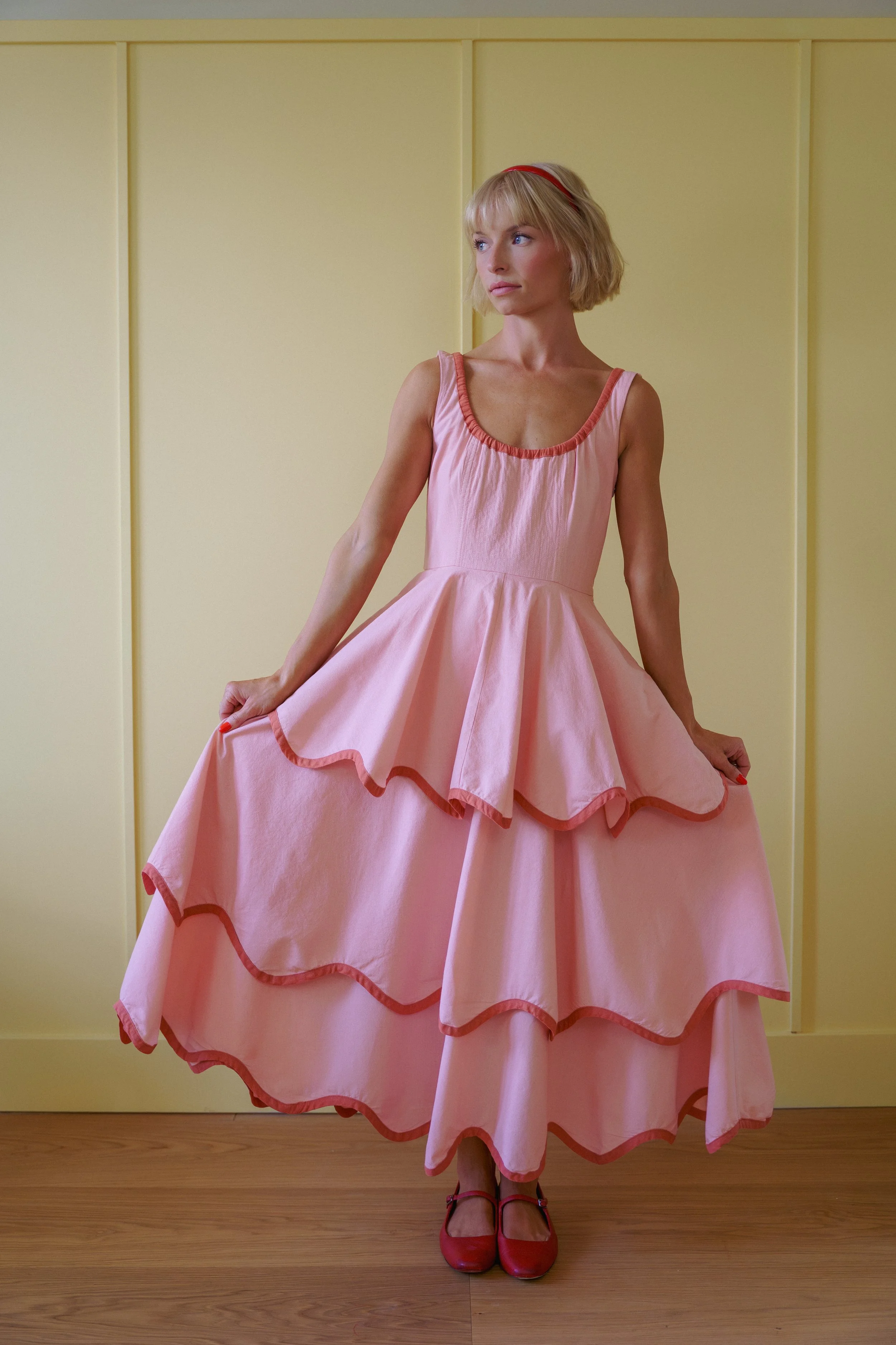 The Millie Dress in Pink Bloom - Etsy Design Award 2026 Winner