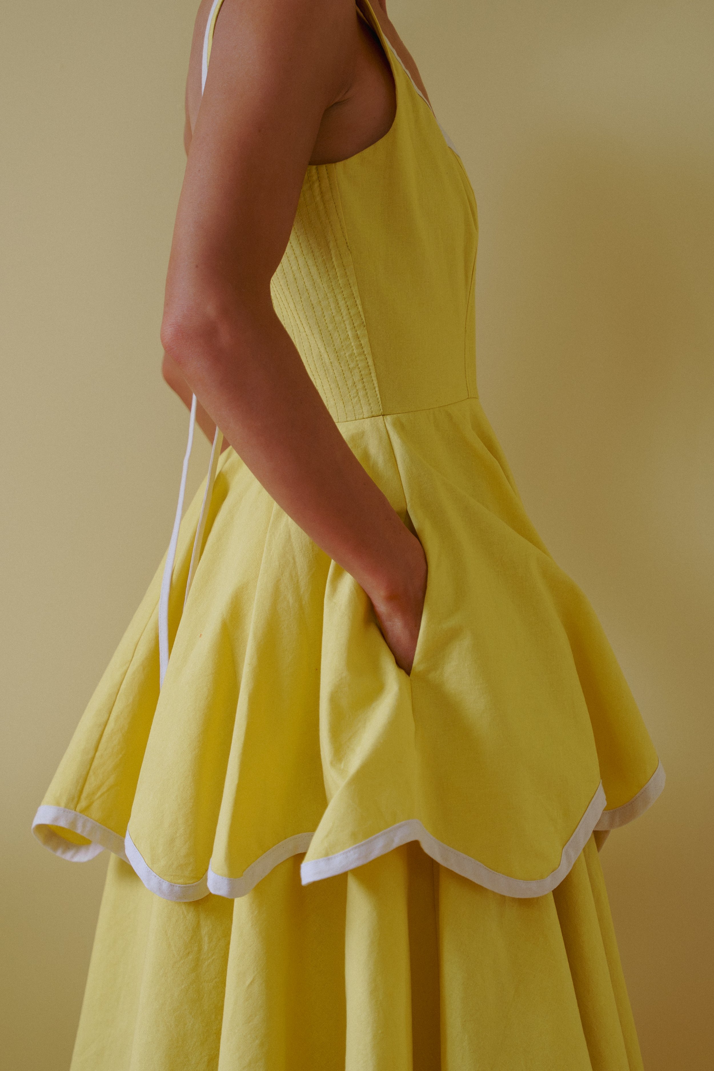 The Millie Dress in Lemonade- TAKING BACK ORDERS  Alli Marye