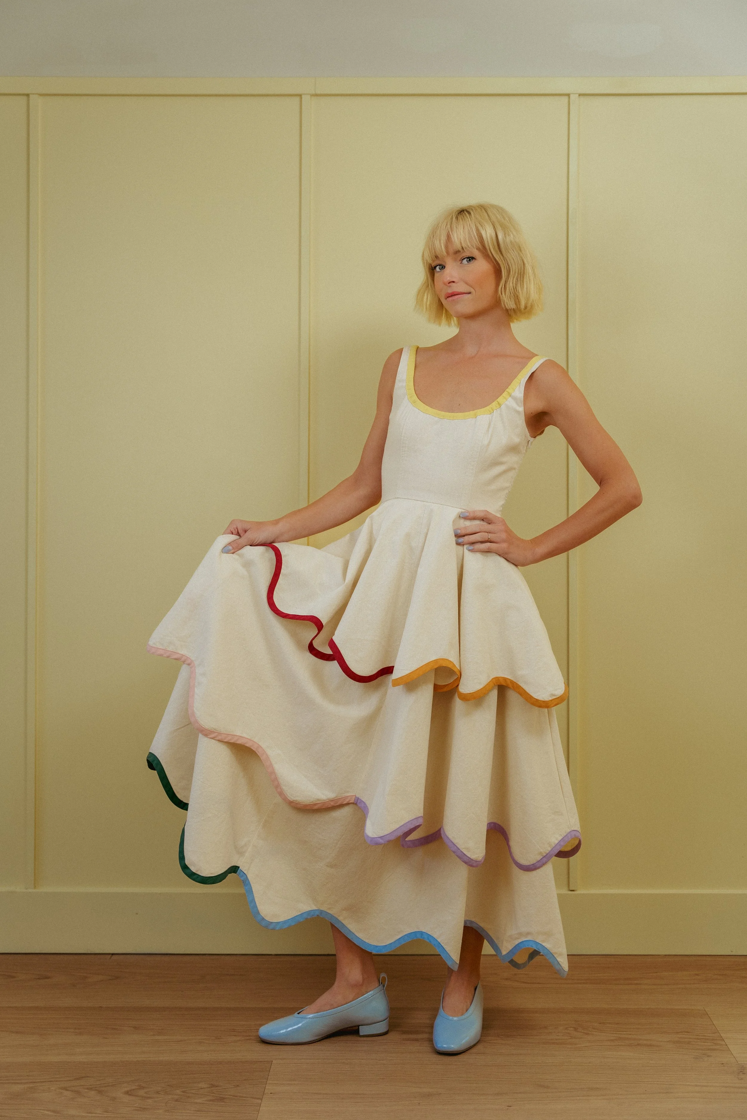 The Millie Dress in Rainbow - PREORDER 🍀