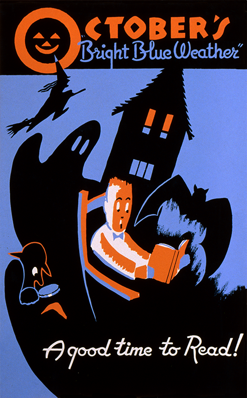 wpa halloween poster