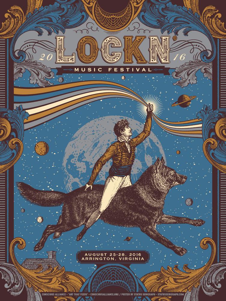 Lockn Music Festival Poster